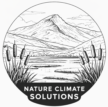 Nature Climate Solutions, Ian Crosher Ecology logo