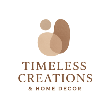 Timeless 3d home decor and prints logo