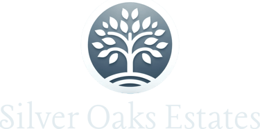Silver Oaks Estates, Subdivision Lots for sale, open to buyers looking to purchase lots for building a home logo