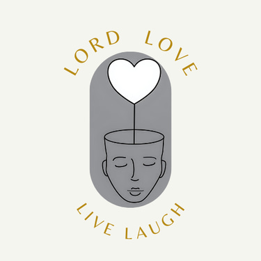 Lord love live laugh logo