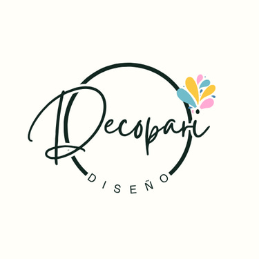 Decopari, kit digitales imprimibles para decorar cumpleaños desde casa logo