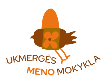 Ukmergės meno mokykla logo