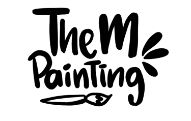 the m painting logo