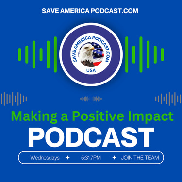 Save America Podcast logo