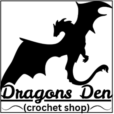 Dragons Den (crochet shop) logo