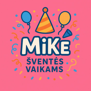 MiKe šventės vaikams logo