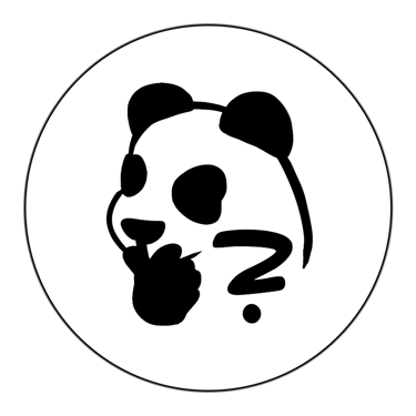 Pondering Panda logo