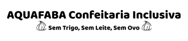 Aquafaba Confeitaria Inclusiva logo