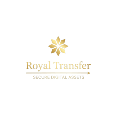 Royal Transfer crypto exchange, OTC trading, staking, custodial wallet, MSB money transfer, fintech debit card, multi-currency card, crypto debit card, buy crypto USA, regulated MSB logo