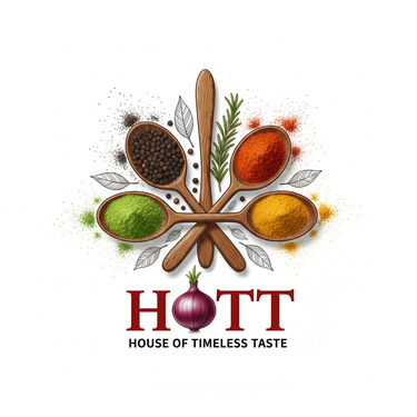 House of timeless taste : HOTT logo