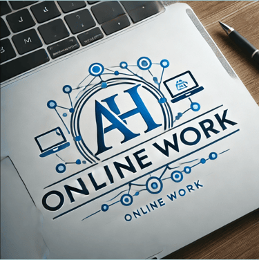 A H Online Works logo