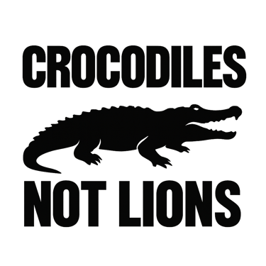 Crocodiles Not Lions logo