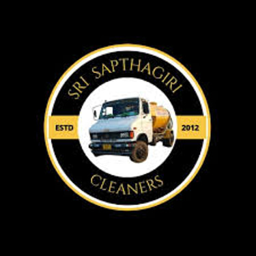 sri sapthagiri cleaners logo
