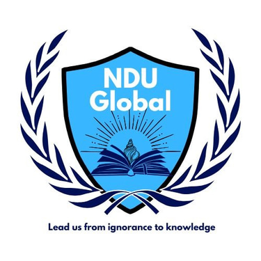 NDU GLOBAL ONLINE SCHOOL logo