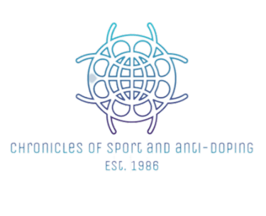 Chronicles of sport and anti-doping logo