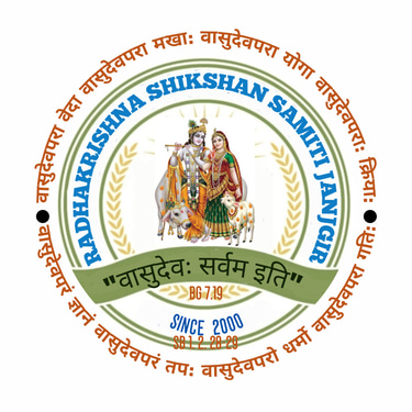 Radha Krishna shikshan samiti logo