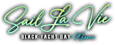 Sail La Vie: Black Yacht Day logo