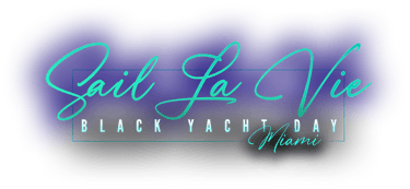 Sail La Vie: Black Yacht Day logo