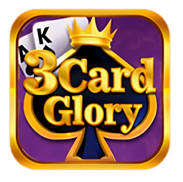 3card glory game logo