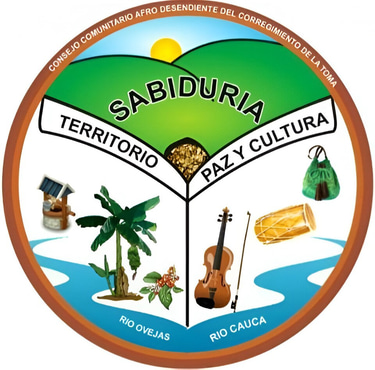 Consejo comunitario afrodescendiente del corregimiento de la Toma Suarez logo