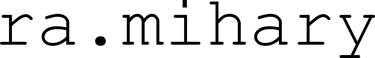 ra.mihary - photographe passionné logo