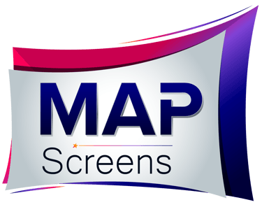 MAP Screens logo