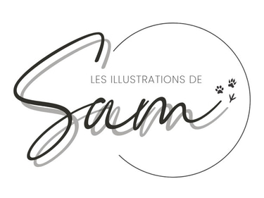 Les illustrations de sam logo