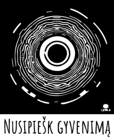 Nusipiešk savo gyvenimą logo