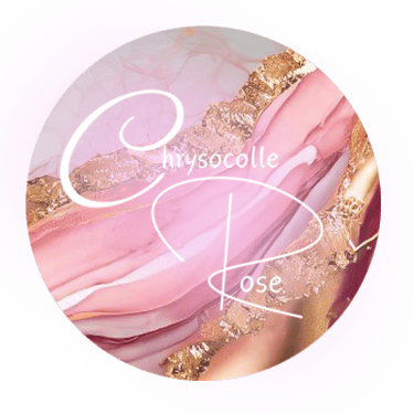 Chrysocolle Rose - Peinture  intuitive logo