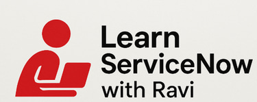 Learn ServiceNow with Ravi logo