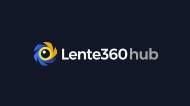 revista lente 360hub logo