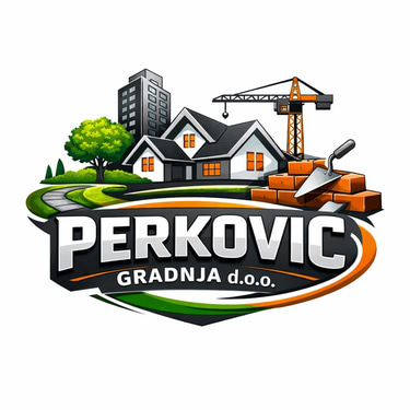 Perković gradnja/Veliko Polje/Zagreb/Profesionalna gradnja od 1997 logo