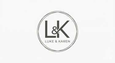 Luke and Karen's Wedding logo