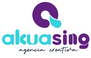 Akuasing studio creativo logo