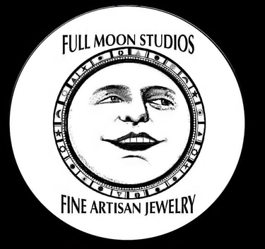 Full Moon Silver Studios -Distinctive handcrafted jewelry and fine gifts. logo