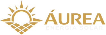 Áurea Energia Solar logo