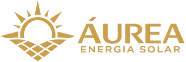 Áurea Energia Solar logo