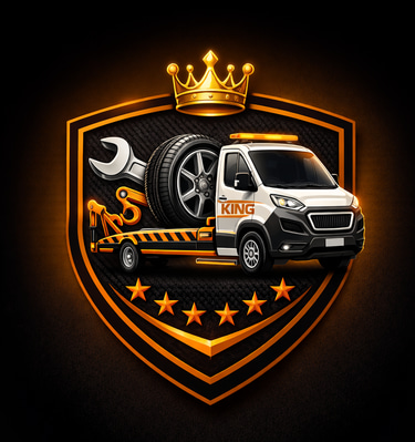 king brake down service logo