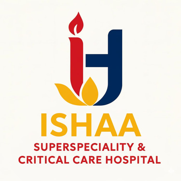 ishaa superspeciality hospital logo