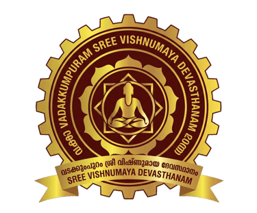 Vadakkumpuram Sree vishnumaya temple logo