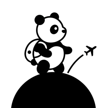 Le Petit Panda Voyageur logo