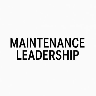Maintenance Leadership & Development logo