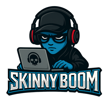 SkinnyBoom Beats logo