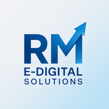 RM E-Digital Solutions logo