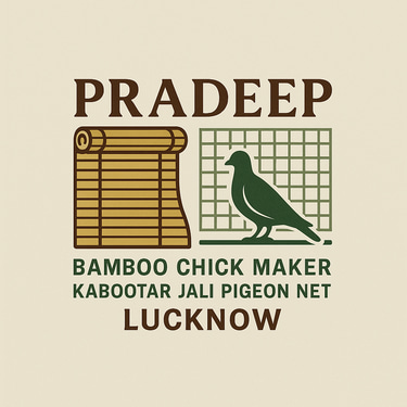 Pradeep Bamboo Chick Maker Kabootar Jali Pigeon Net Lucknow logo
