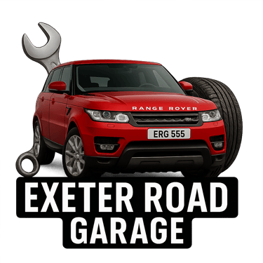 Exeter road garage logo