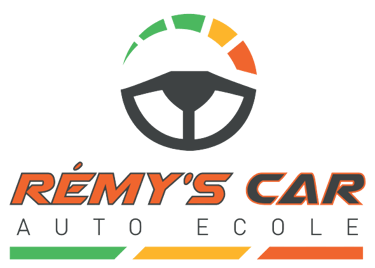auto ecole remys car logo