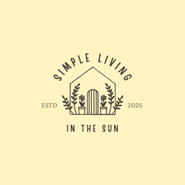 Simple Living in The Sun logo