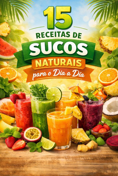 Receita de Suco Natural Rápido e Fácil logo