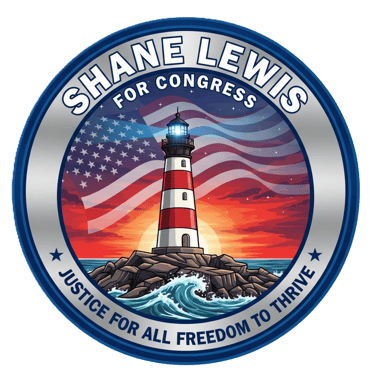 Shane Lewis for Congress District 18 logo